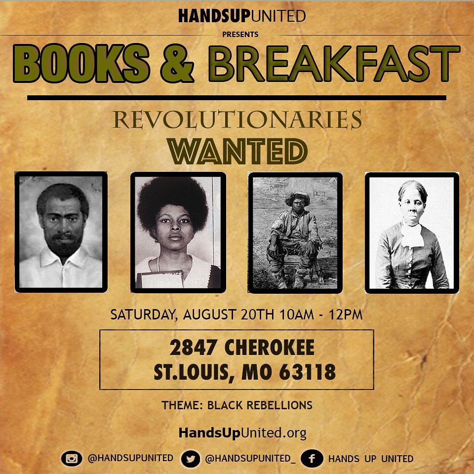 Books and Breakfast | August | Black Rebellions | South STL
