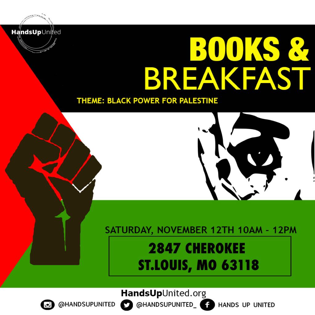 Books and Breakfast | November | Black Power for Palestine