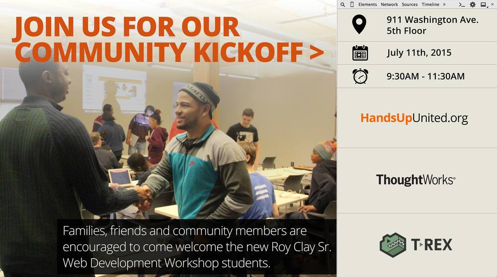 Roy Clay Sr. Community KickOff